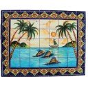 Ceramic Frost Proof Mural Playa 1